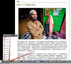 Screen shot Wibiya Translate