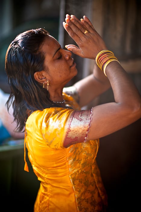 ..a spirit enters and takes control. Some say it is lord Muruga, other people said it was a demon.