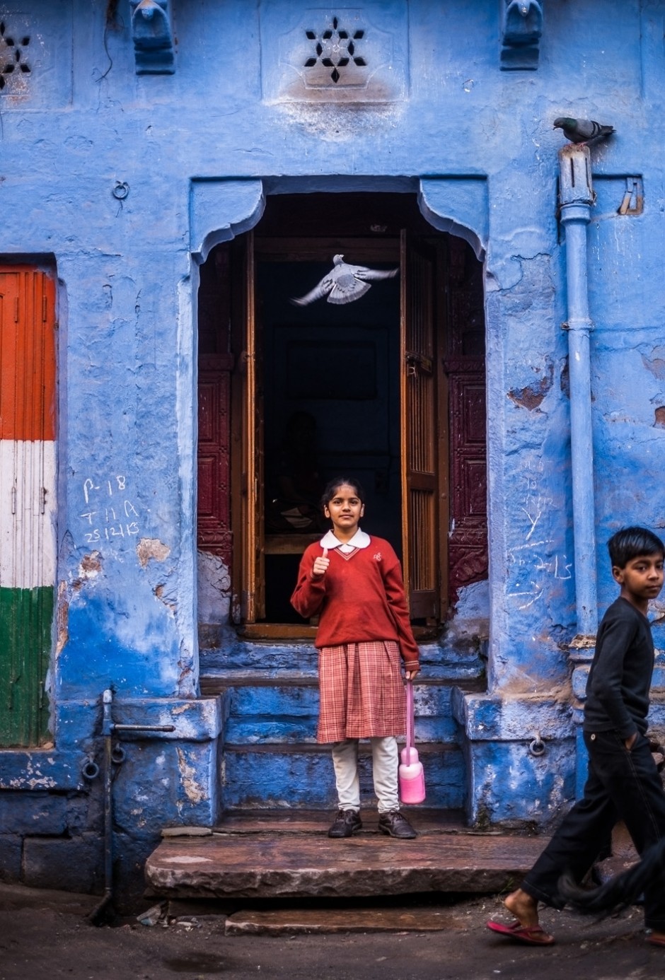 A Jodhpur doorway.